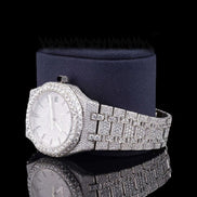 Fully Ice Out Moissanite Diamond Luxury Watch For Men's