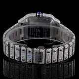 Fully Iced Out Moissanite Diamond Classic And Fancy Watch
