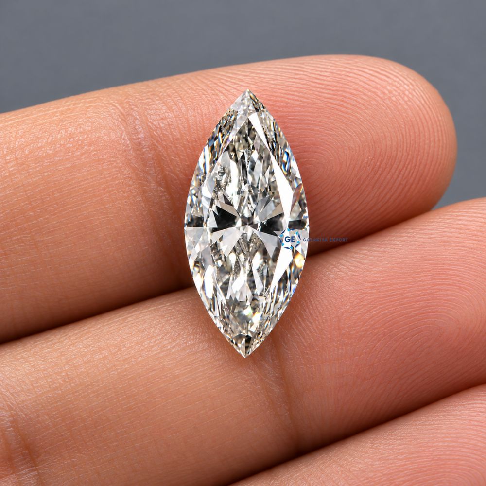 Marquise Cut Lab Grown Diamond, Customized Lab Grown Diamond