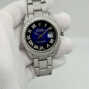Fully Iced Out Moissanite Luxury Watch