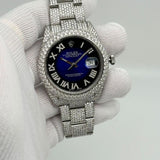 Fully Iced Out Moissanite Luxury Watch