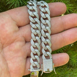 925 Sterling Silver Moissanite Diamond Bracelet