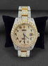 Colorless Moissanite Fancy And Stylish Diamond Watch For Men's