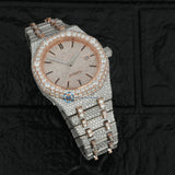 Lab Created Moissanite Luxury Hip Hop Watch