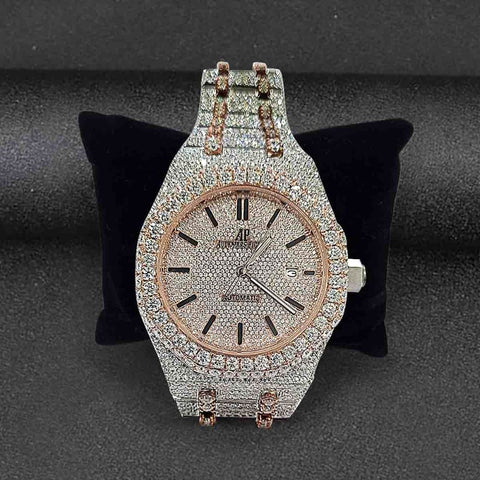 Luxury Moissanite Iced Out Stylish Watch For Men's