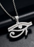 Eyes Of Horus Moissanite Diamond Men's Pendant