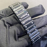 Full Black Stainless Steel Men's Daily Wear Watch