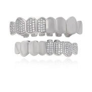 Half Iced Out Moissanite Grillz For Men's
