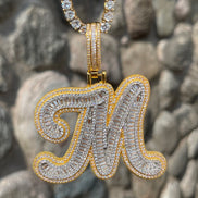 Customize Name Letter Pendant For Men's / Women's