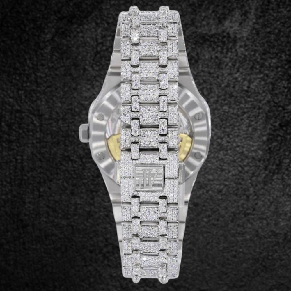 D Color Moissanite Iced Out Classic Luxury Watch For Men's
