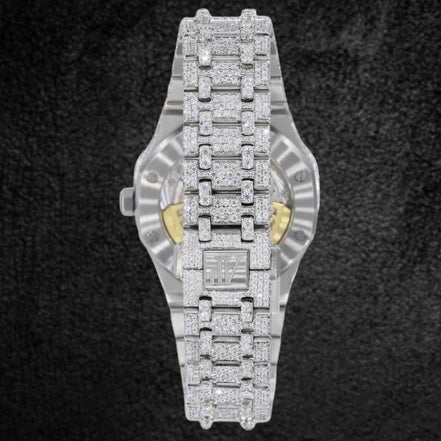 D Color Moissanite Iced Out Classic Luxury Watch For Men's
