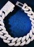 Cuban Link Iced Out Moissanite Diamond Bracelet