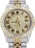 Iced Out Fully Moissanite Elegant Automatic Watch For Men's