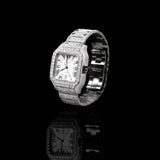 Colorless Moissanite Fully Iced Out Luxury Watch For Men's