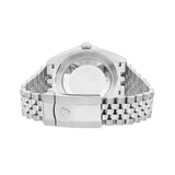 Black Color Dial Stainless Steel Moissanite Watch Gift For men's