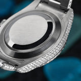 White Stick Dial Datejust VVS1 Moissanite Men's Watch