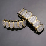 6 On 6 Moissanite Diamond Grillz