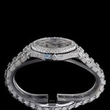 Automatic Stainless Steel Moissanite Wrist Watch