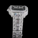 Automatic Fully Iced Out Moissanite Diamond Customize Watch