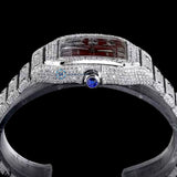 Fully Iced Out Moissanite Diamond Classic And Fancy Watch