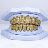 Hip Hop Iced Out Moissanite Grillz