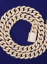 D Color Moissanite Diamond Hip Hop Cuban Chain
