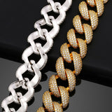 Moissanite Diamond Miami Cuban Link Iced Out Chain