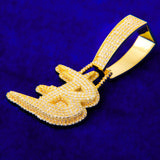 Customize Letter Hip Hop Iced Out Pendant