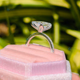 10K White Gold Lab Grown Diamond Wedding Ring