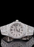 Fully Ice Out Moissanite Diamond Luxury Watch For Men's