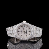 Fully Ice Out Moissanite Diamond Luxury Watch For Men's