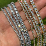 Princess Square Moissanite Tennis Bracelet For Men's