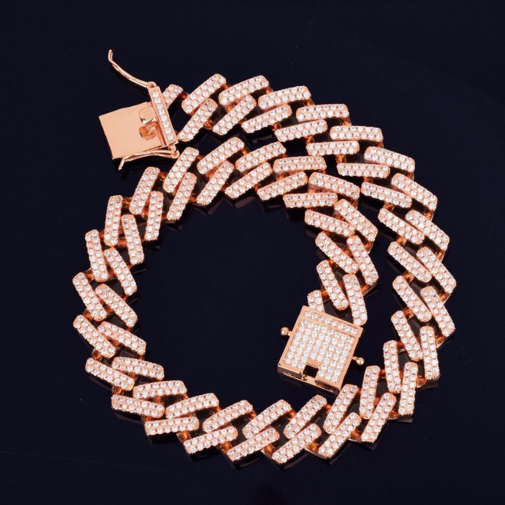Cuban Link Moissanite Iced Out Luxury Chain