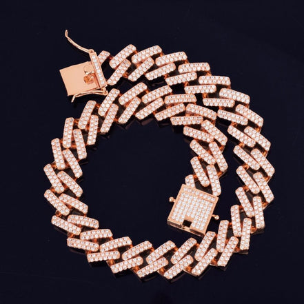 Cuban Link Moissanite Iced Out Luxury Chain