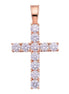 Customize Moissanite Hip Hop Cross Pendant