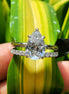 2 Carat Pear Cut Lab Grown Diamond Solitaire Wedding Ring Set