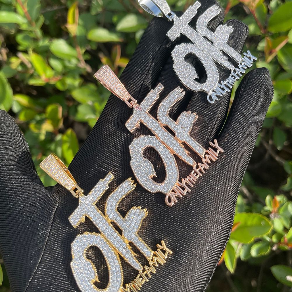 Fully Iced Out Moissanite Diamond Customize Pendant