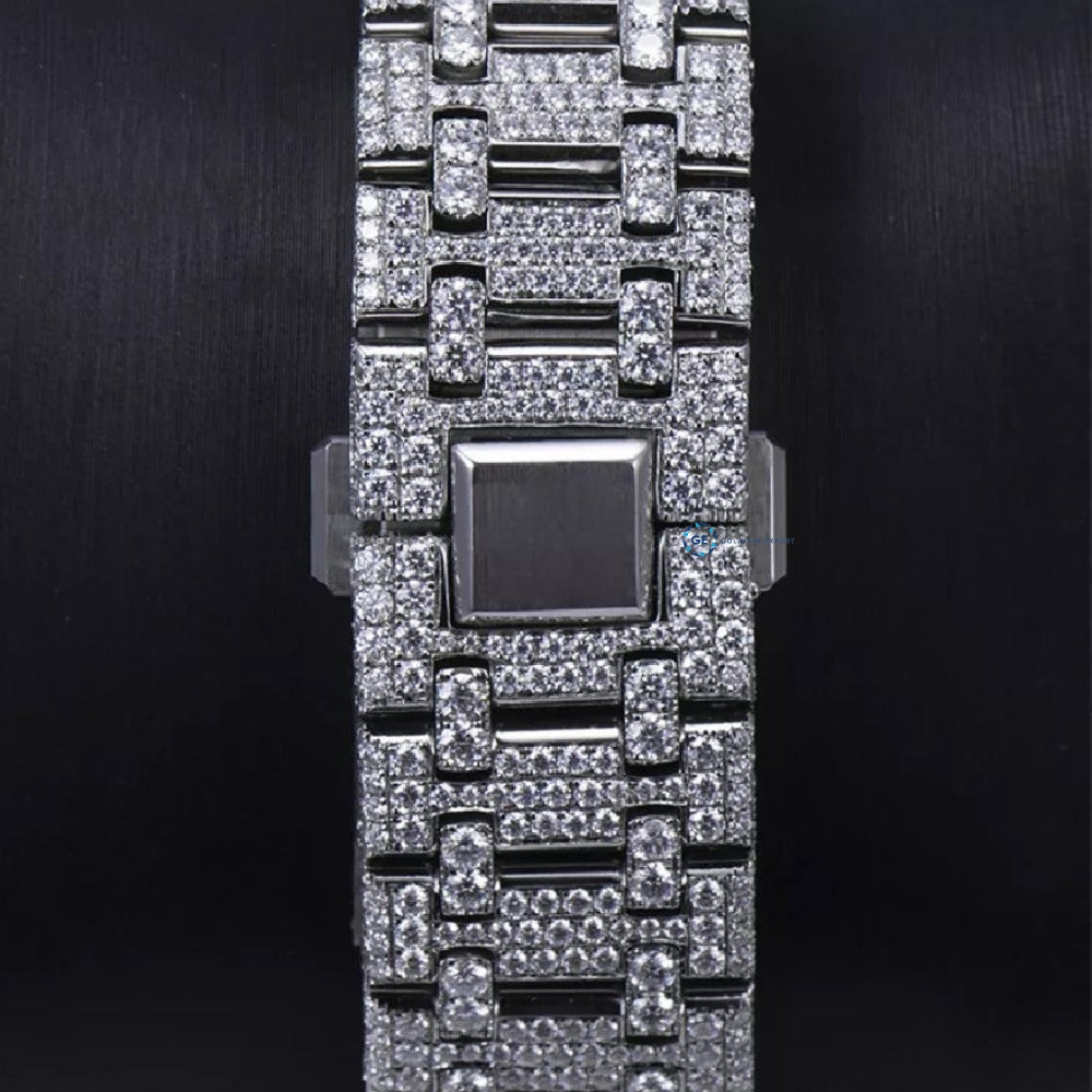 Moissanite Hip Hop Luxury Iced Out Automatic Watch