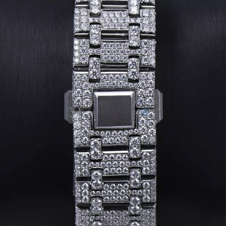Moissanite Hip Hop Luxury Iced Out Automatic Watch