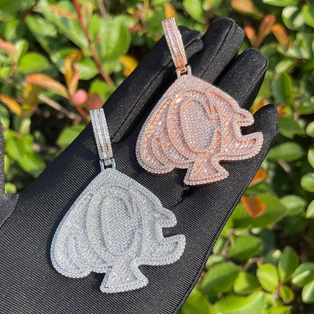 Iced Out Moissanite Diamond Hip Hop Pendant
