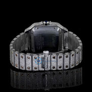 Aesthetic Stainless Steel Moissanite Dual Tone Watch