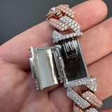 Miami Cuban Link Moissanite Diamond Bracelet