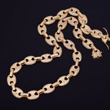 Hip Hop Style G Link Moissanite Luxury Chain For Him