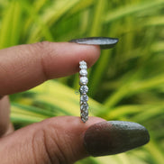 Half Eternity Round Cut Lab Grown Diamond Band