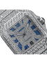 Fully Iced Out Moissanite Automatic Watch For Men's