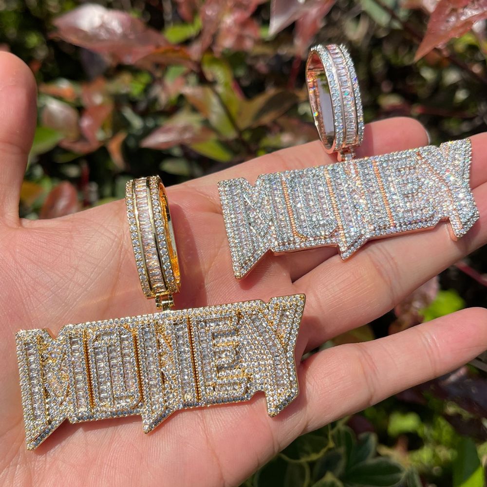 Customize Moissanite Diamond Iced Out Pendant