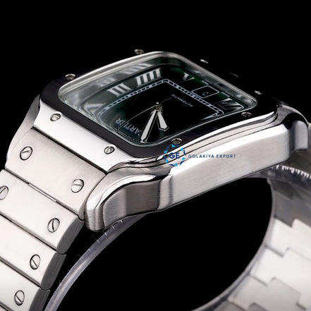 Green Dial Luxury Daily Were Watch For Men's