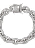 D Color Moissanite Chain Rolo Link Iced Hip Hop Bracelet