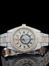 Chrono Dial Dual Tone Moissanite Wrist Watch