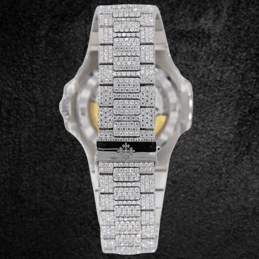 Automatic Luxury Moissanite Wrist Watch